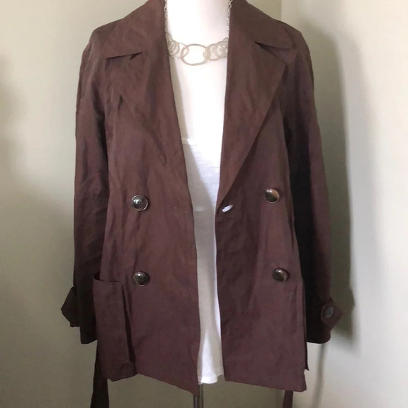 🌺Gorgeous🌺 Talbots Collection Belted Car Coat - Picture 5 of 7